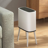 Maxbell Trash Can with Lid Tall Modern Wastebasket for Bedroom Household Kitchen