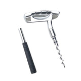 Maxbell Wine Opener Unique Zinc Alloy Kitchen Gadget Cork Remover for Bar Restaurant Silver