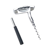 Maxbell Wine Opener Unique Zinc Alloy Kitchen Gadget Cork Remover for Bar Restaurant Silver