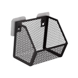 Maxbell Wall Hanging Baskets Wall Mounted Multiuse for Living Room 14.8x11x13.5cm Black