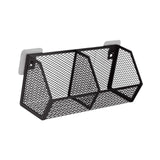 Maxbell Wall Hanging Baskets Wall Mounted Multiuse for Living Room 28.8x11x13.5cm Black