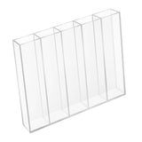 Maxbell Straw Dispenser Clear Portable Drinking Straw Holder for Bar Kitchen Cabinet