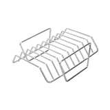 Maxbell Grill Rib Rack BBQ Tool Sturdy Easy to Use Multipurpose for Hams Yard Hiking