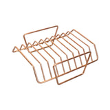 Maxbell Grill Rib Rack BBQ Tool Sturdy Easy to Use Multipurpose for Hams Yard Hiking