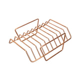 Maxbell Grill Rib Rack BBQ Tool Sturdy Easy to Use Multipurpose for Hams Yard Hiking