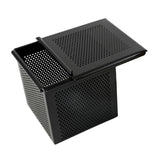 Maxbell Loaf Pan Baking Sheet with Lid Dish Square Mille Feuille Pan 10cmx10cmx10cm
