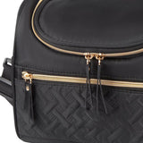 Maxbell Lunch Bag for Women Portable Adult Lunch Cooler Case for Beach Office Travel Black