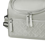 Maxbell Lunch Bag for Women Portable Adult Lunch Cooler Case for Beach Office Travel Gray