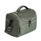 Maxbell Lunch Bag for Women Portable Adult Lunch Cooler Case for Beach Office Travel Green