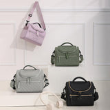 Maxbell Lunch Bag for Women Portable Adult Lunch Cooler Case for Beach Office Travel Purple