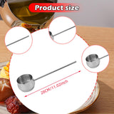 Maxbell Hot Oil Pan Cookware Cooking Pot Mini Frying Pan for Home Kitchen Egg Frying Steel Handle 28cm
