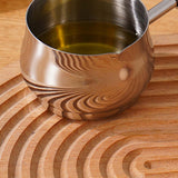 Maxbell Hot Oil Pan Cookware Cooking Pot Mini Frying Pan for Home Kitchen Egg Frying Steel Handle 28cm