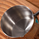 Maxbell Hot Oil Pan Cookware Cooking Pot Mini Frying Pan for Home Kitchen Egg Frying Steel Handle 28cm