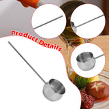 Maxbell Hot Oil Pan Cookware Cooking Pot Mini Frying Pan for Home Kitchen Egg Frying Steel Handle 28cm