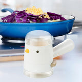 Maxbell Quantitative Seasoning Bottle Seasoning Storage Bottle for Apartment Kitchen White