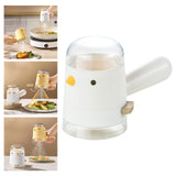 Maxbell Quantitative Seasoning Bottle Seasoning Storage Bottle for Apartment Kitchen White