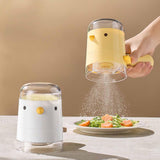 Maxbell Quantitative Seasoning Bottle Seasoning Storage Bottle for Apartment Kitchen White