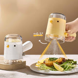 Maxbell Quantitative Seasoning Bottle Seasoning Storage Bottle for Apartment Kitchen White