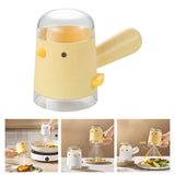 Maxbell Quantitative Seasoning Bottle Seasoning Storage Bottle for Apartment Kitchen Yellow