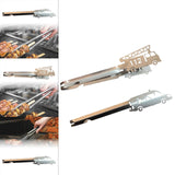 Maxbell BBQ Tongs Comfortable Grip Kitchen Food Tongs for Grilling Restaurant Frying 112 Number