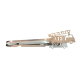 Maxbell BBQ Tongs Comfortable Grip Kitchen Food Tongs for Grilling Restaurant Frying 112 Number