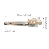 Maxbell BBQ Tongs Comfortable Grip Kitchen Food Tongs for Grilling Restaurant Frying 112 Number