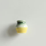 Maxbell Ceramic Vase Fridge Magnets Diy Vase Model for DIY Projects Cabinet Door Green Yellow