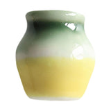 Maxbell Ceramic Vase Fridge Magnets Diy Vase Model for DIY Projects Cabinet Door Green Yellow