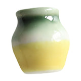 Maxbell Ceramic Vase Fridge Magnets Diy Vase Model for DIY Projects Cabinet Door Green Yellow