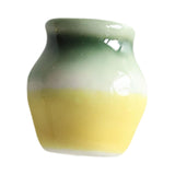 Maxbell Ceramic Vase Fridge Magnets Diy Vase Model for DIY Projects Cabinet Door Green Yellow