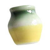 Maxbell Ceramic Vase Fridge Magnets Diy Vase Model for DIY Projects Cabinet Door Green Yellow