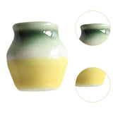 Maxbell Ceramic Vase Fridge Magnets Diy Vase Model for DIY Projects Cabinet Door Green Yellow