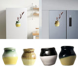 Maxbell Ceramic Vase Fridge Magnets Diy Vase Model for DIY Projects Cabinet Door Green Yellow