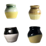Maxbell Ceramic Vase Fridge Magnets Diy Vase Model for DIY Projects Cabinet Door Green Yellow