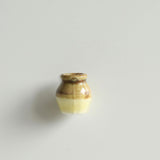 Maxbell Ceramic Vase Fridge Magnets Diy Vase Model for DIY Projects Cabinet Door Brown Yellow