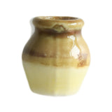 Maxbell Ceramic Vase Fridge Magnets Diy Vase Model for DIY Projects Cabinet Door Brown Yellow