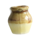 Maxbell Ceramic Vase Fridge Magnets Diy Vase Model for DIY Projects Cabinet Door Brown Yellow
