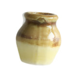 Maxbell Ceramic Vase Fridge Magnets Diy Vase Model for DIY Projects Cabinet Door Brown Yellow
