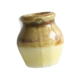 Maxbell Ceramic Vase Fridge Magnets Diy Vase Model for DIY Projects Cabinet Door Brown Yellow