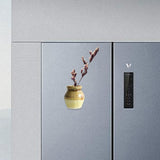 Maxbell Ceramic Vase Fridge Magnets Diy Vase Model for DIY Projects Cabinet Door Brown Yellow