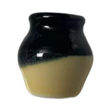 Maxbell Ceramic Vase Fridge Magnets Diy Vase Model for DIY Projects Cabinet Door Black Yellow