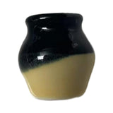 Maxbell Ceramic Vase Fridge Magnets Diy Vase Model for DIY Projects Cabinet Door Black Yellow