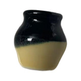 Maxbell Ceramic Vase Fridge Magnets Diy Vase Model for DIY Projects Cabinet Door Black Yellow