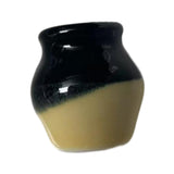 Maxbell Ceramic Vase Fridge Magnets Diy Vase Model for DIY Projects Cabinet Door Black Yellow