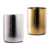 Maxbell Ice Bucket Insulated Portable Double Walled for Indoor Champagne Use Argent