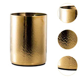 Maxbell Ice Bucket Insulated Portable Double Walled for Indoor Champagne Use Gold