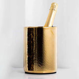 Maxbell Ice Bucket Insulated Portable Double Walled for Indoor Champagne Use Gold