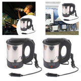 Maxbell Electric Car Kettle Portable Truck Travel Kettle for Truck Businessmen 500ml 12V