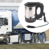 Maxbell Electric Car Kettle Portable Truck Travel Kettle for Truck Businessmen 500ml 12V