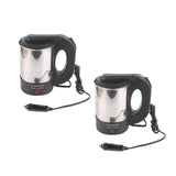 Maxbell Electric Car Kettle Portable Truck Travel Kettle for Truck Businessmen 500ml 12V